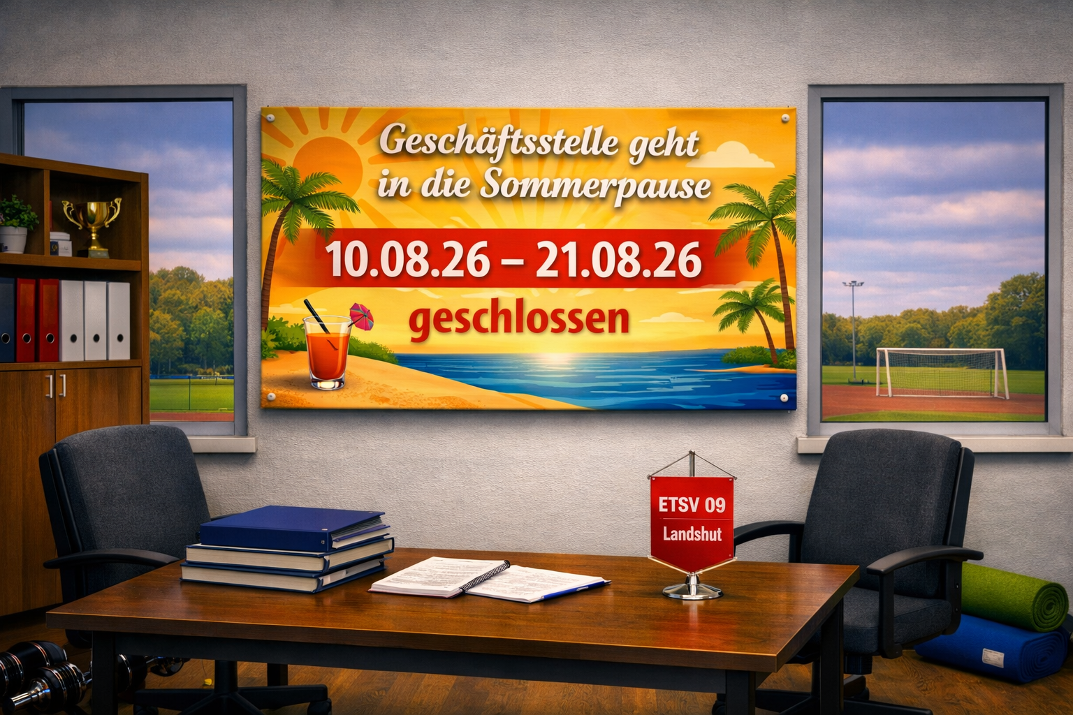 Geschaftsstelle Sommerpause m Logo 3